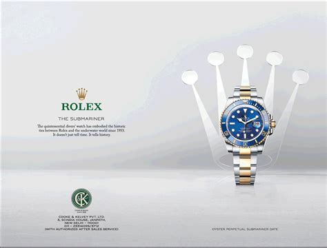 channel campaigns rolex|Rolex submariner advertisement.